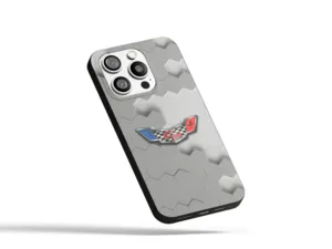Chevrolet Corvette Cover Smartphone Robusta con Design Resistente